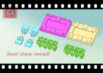 UG software plastic injection mould drawings design