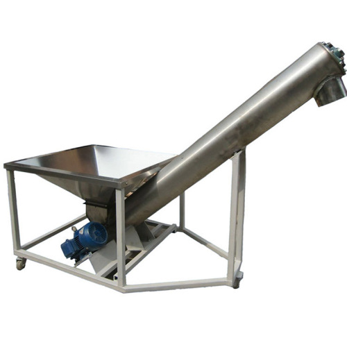 Lifting screw conveyor untuk industri makanan