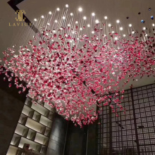 Shopping mall decoration custom chandelier High luxury crystal Swarovski chandelier