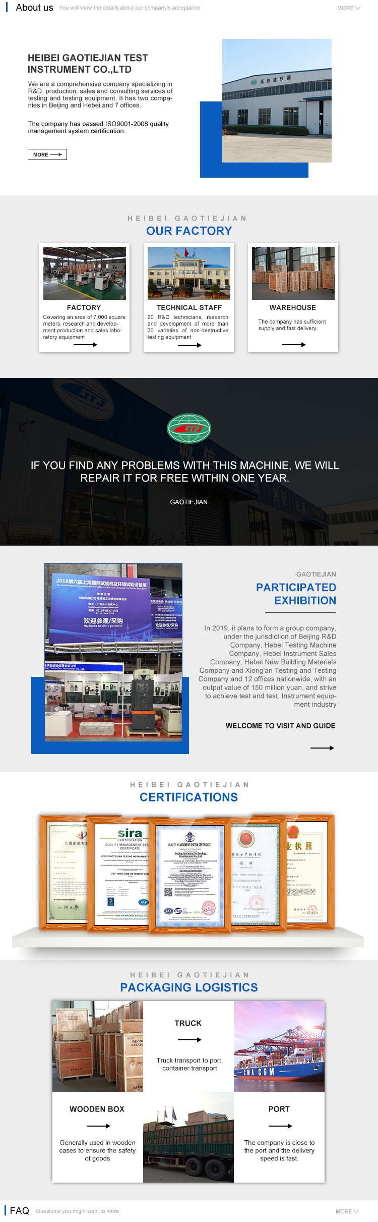 Hydraulic Compressive Strength Testing Equipment for Assessing Materials