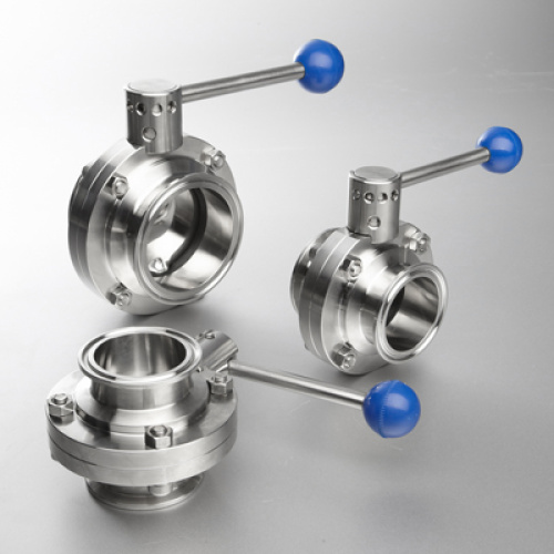 Hygienic Butterfly Valve Clamped Manual Valve