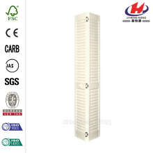 PVC Plastic Louvered Banding Toilet Panel Interior Door