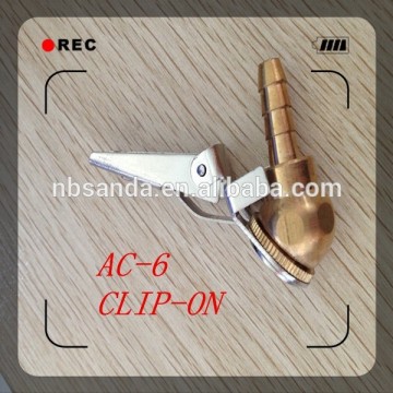 Air chuck clip-on / chuck air connector / chuck air inflator