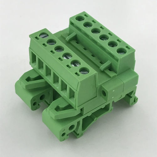 10a Pluggable 35MM DIN Rail Terminal Block