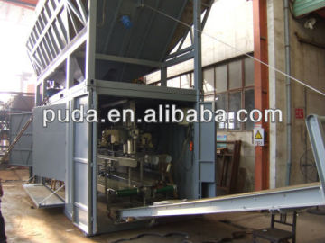 moveable packing and sealing machine for grain depot