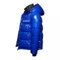 Blue Down Jacket Thermal Down Jacket