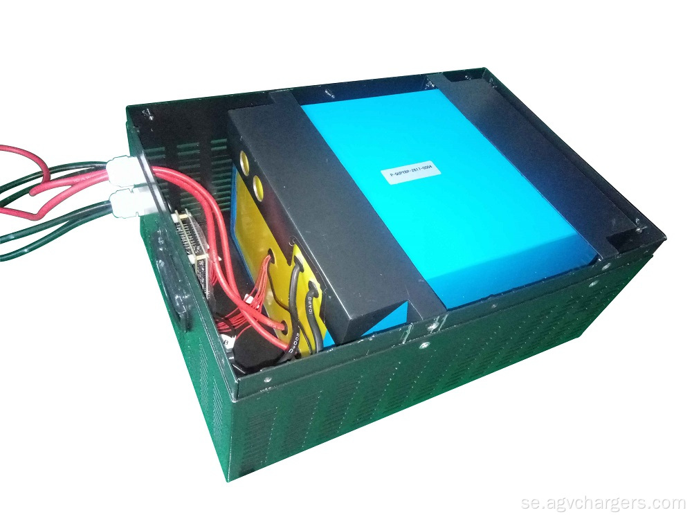 24V 150AH LiFePO4 AGV batteriladdare med BMS