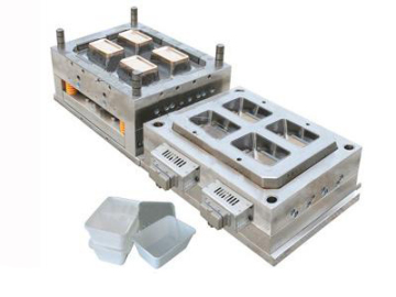 Plastic injection commodity storage box moulding