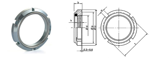 guk nylon önzáró anya rajza guk nylon self locking nut drawing
