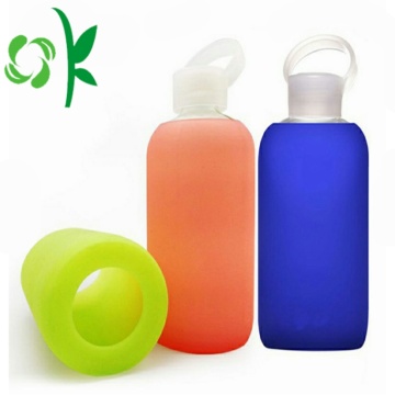 Silicone Baby Glass Drink Bottle sleeves