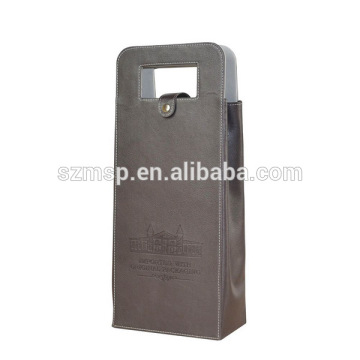 2016 wholesale fashion leather red wine bag