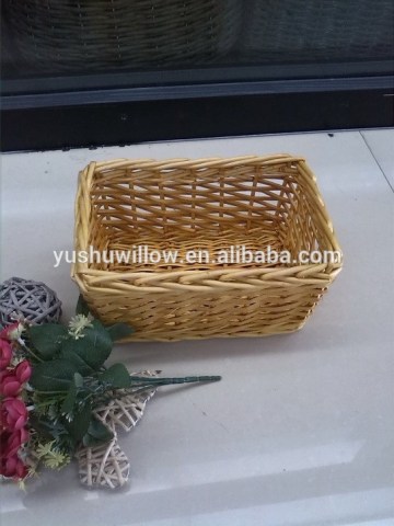 wicker storage basket