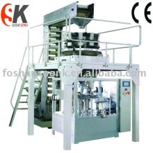 mixed rice cracker snacks packing line,packing machine