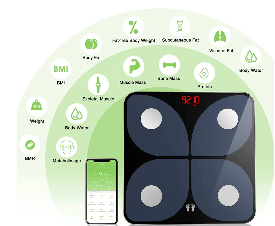 Smart Scale 14 Key Body Data