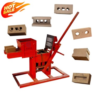 Hot Sale Manual Brick Making Machine: Clay Hollow Brick Maker & Clay Block Making Machine