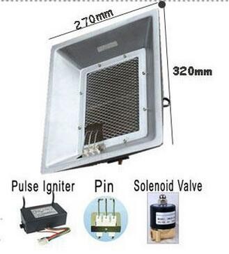Best Quality Aluminized steel biogas poultry gas brooder for Poultry Farm