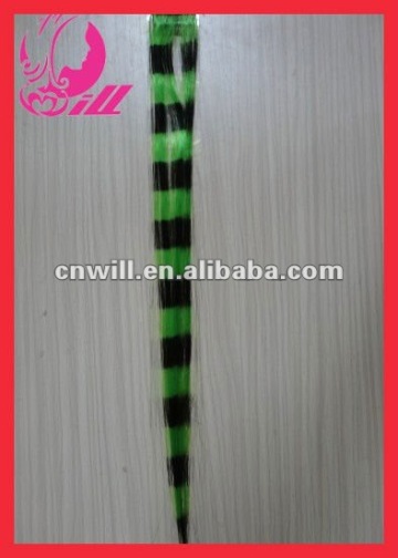 Pretty Feather Hair Extension Wholesale Grizzly Feather Hair Extenisons Clip In Hair Extension