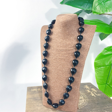 Handmade Mini Single Acrylic Kukui Nut Neck Leis