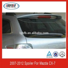 Auto tuning parts trunk lip spoiler for mazda cx7 rear roof spoiler