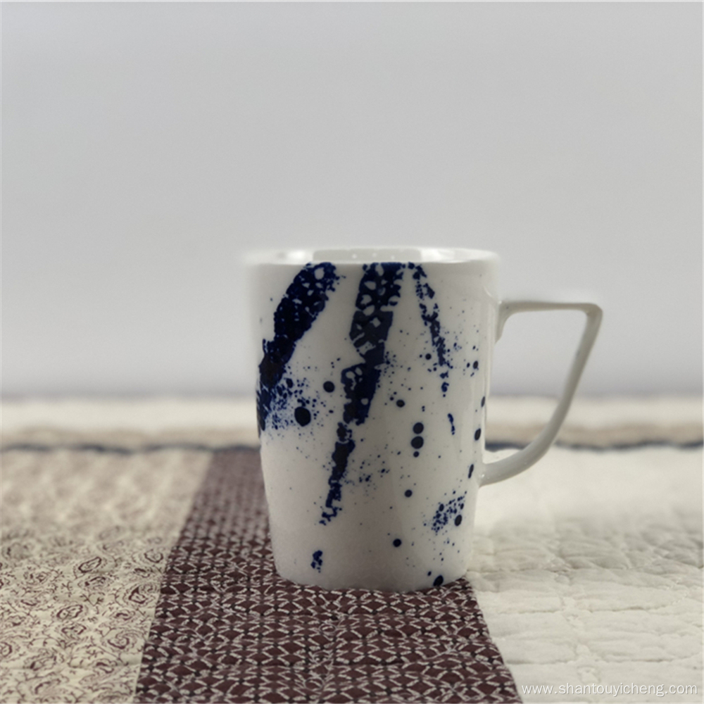 Hand painted ceramic daily use water mug