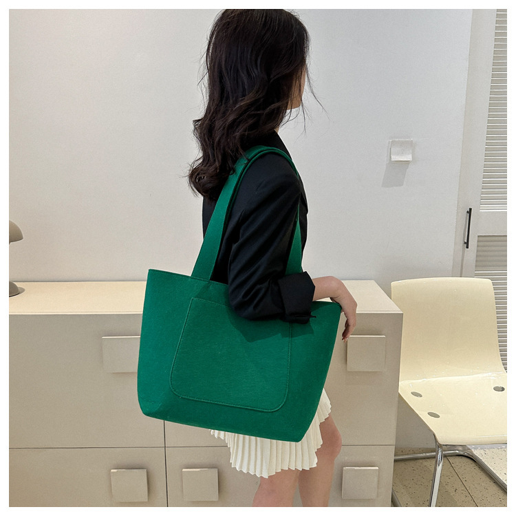 高品质耐用毛毡手提袋可重复使用圣诞装饰品礼品购物袋价格优惠
