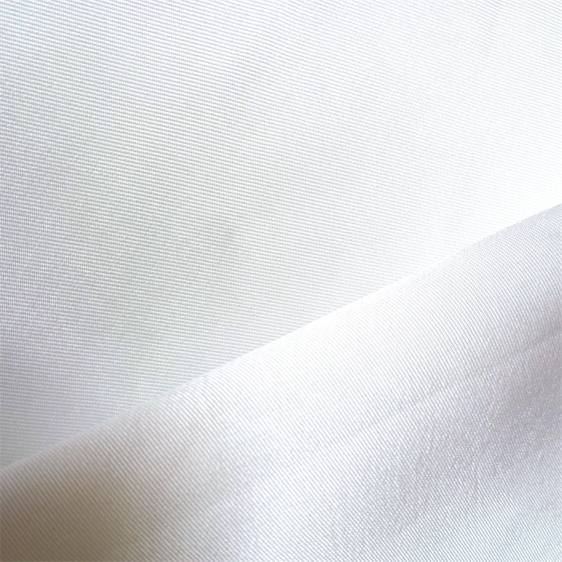 Fabrik Satin Mikado White Twill White Fabrik Satin