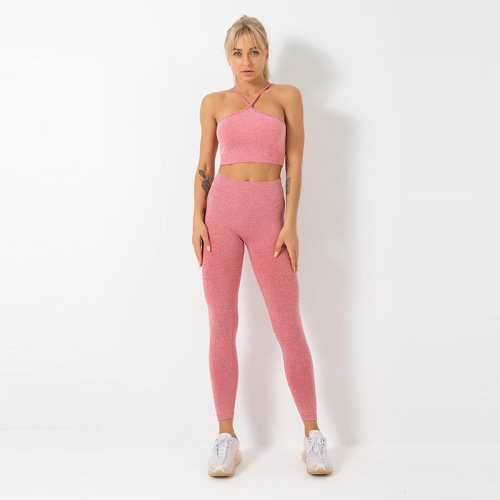 Vrouwen essentiële naadloze yogaset