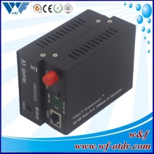Ethernet media converter 100Mpbs 1 Channel optical to lan port converter