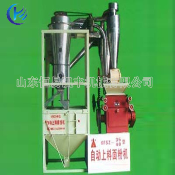 Single unit series automatic feeding mill