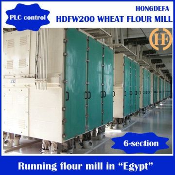 200T/D wheat flour milling machinery,wheat flour grinding mill