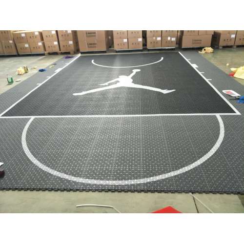 Outdoor Basketball Sport Court Tiles Flooring