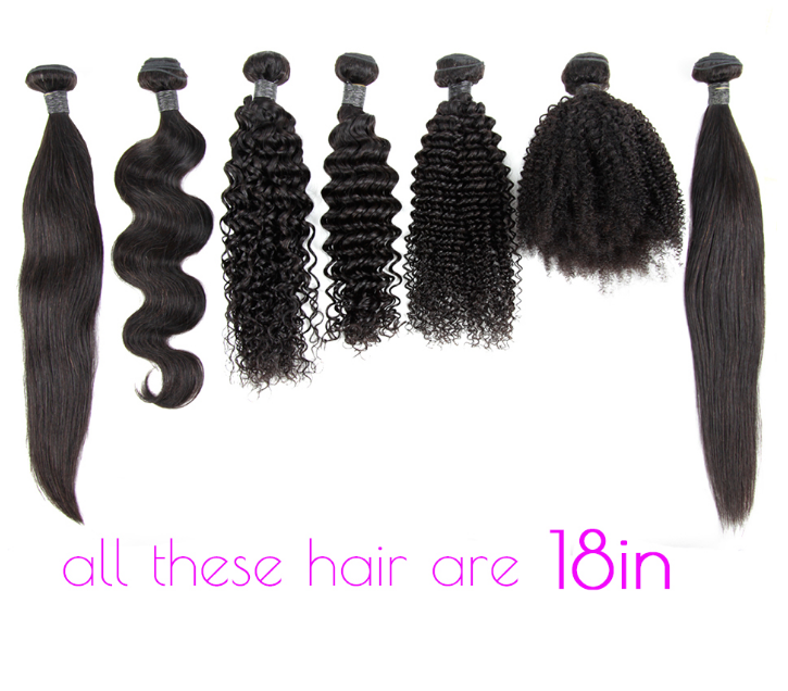 Afro Kinky Curly Hair 3 Bundles Brazilian Hair 100% Remy Human Hair Bundles Extensions 8-30inch Natural Double Weft Weave