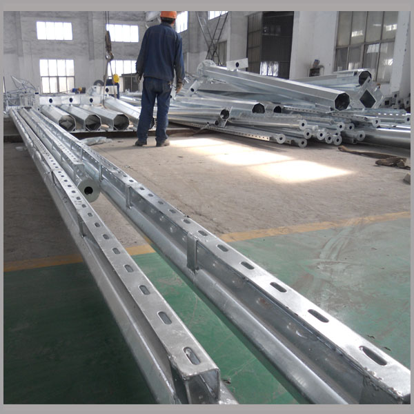 Galvanized and Powder coating Traffic light singal pole