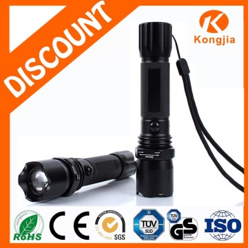 Ultra Bright Rechargeable Aluminium Flashlight Led Flashlight T6