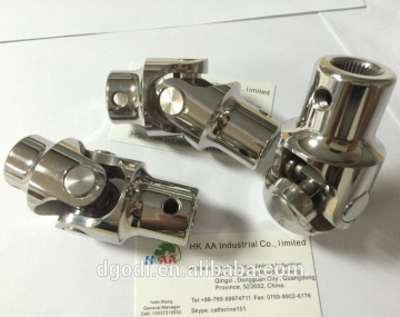 stainless steel flexible shaft coupling, cardan shaft coupling, spline shaft coupling