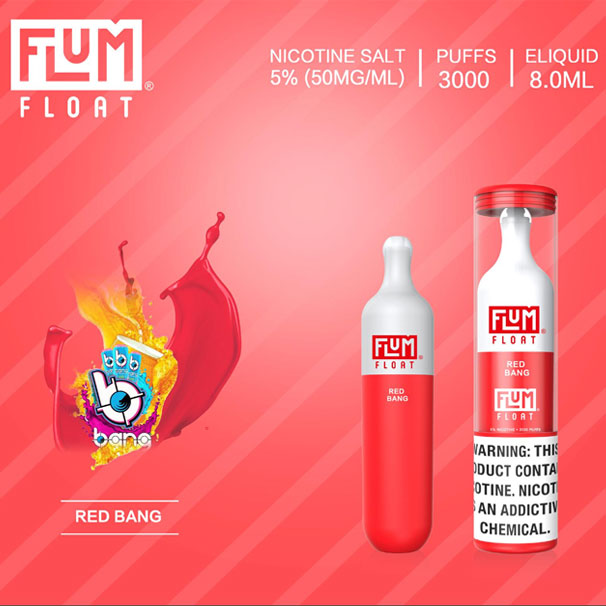 Flum Float Disposable -Gerät 3000 Puffs Vape Stift