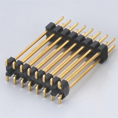 Double Plastic PCB SMT Pin Male Header Connector