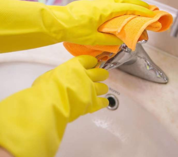 Household Cleaning Disposable PVC Gloves