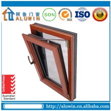 2016 latest window grill design aluminium tilt and turn window