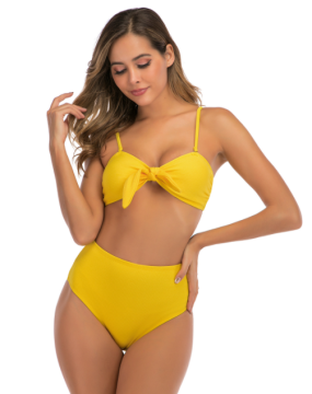 women two-piece swimsuit bikini set