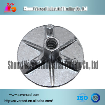 Scaffolding construction wing nut