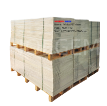 Physiologically inert PET plastic sheet