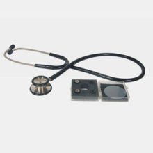 Stainless Steel Professional Stethoscope For Adult, Pediatric Medical Diagnostic Tool Wl8033