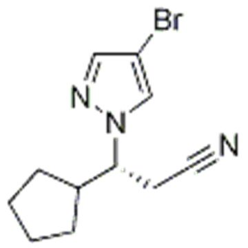 (R) -3- (4-bromo-1H-pyrazol-1-yl) -3-cyclopentylpropannitril CAS 1146629-83-5