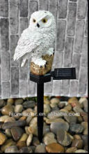 Solar Owl with Solar Stake