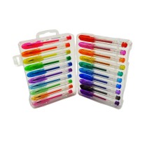 0.5mm Plastic Gel Pen Set with Foldable Gift Box - Coloring Book Accessory