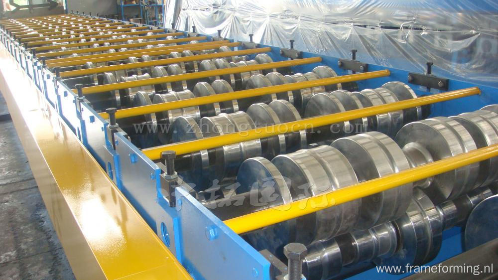 Aluminum Metal Sheet Floor Decking Roll Forming Machine