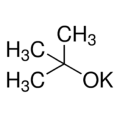 โพแทสเซียม tert-butoxide เป็นฐานที่แข็งแกร่ง