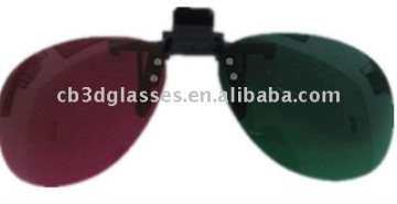 3D plastic glasses