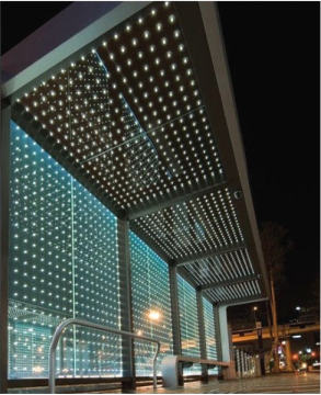 led glass celling